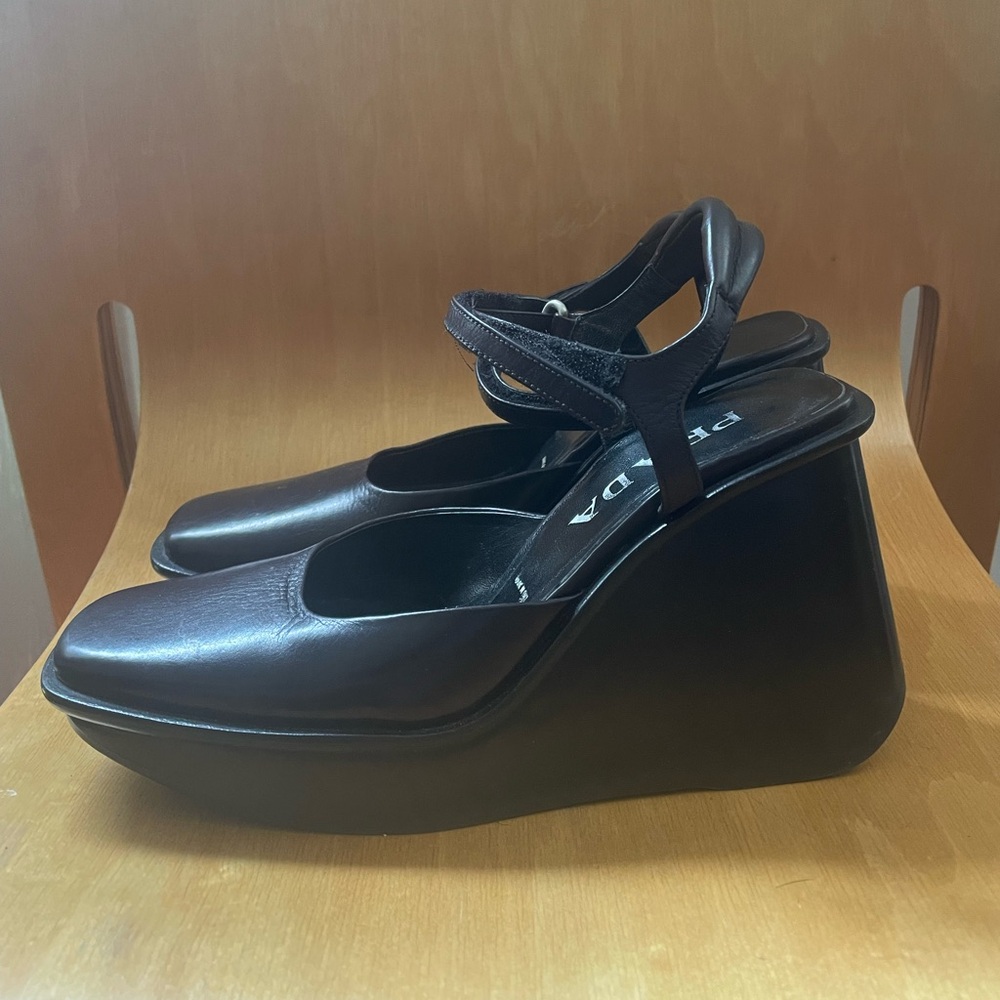 Prada SS1999 Wedge Mules